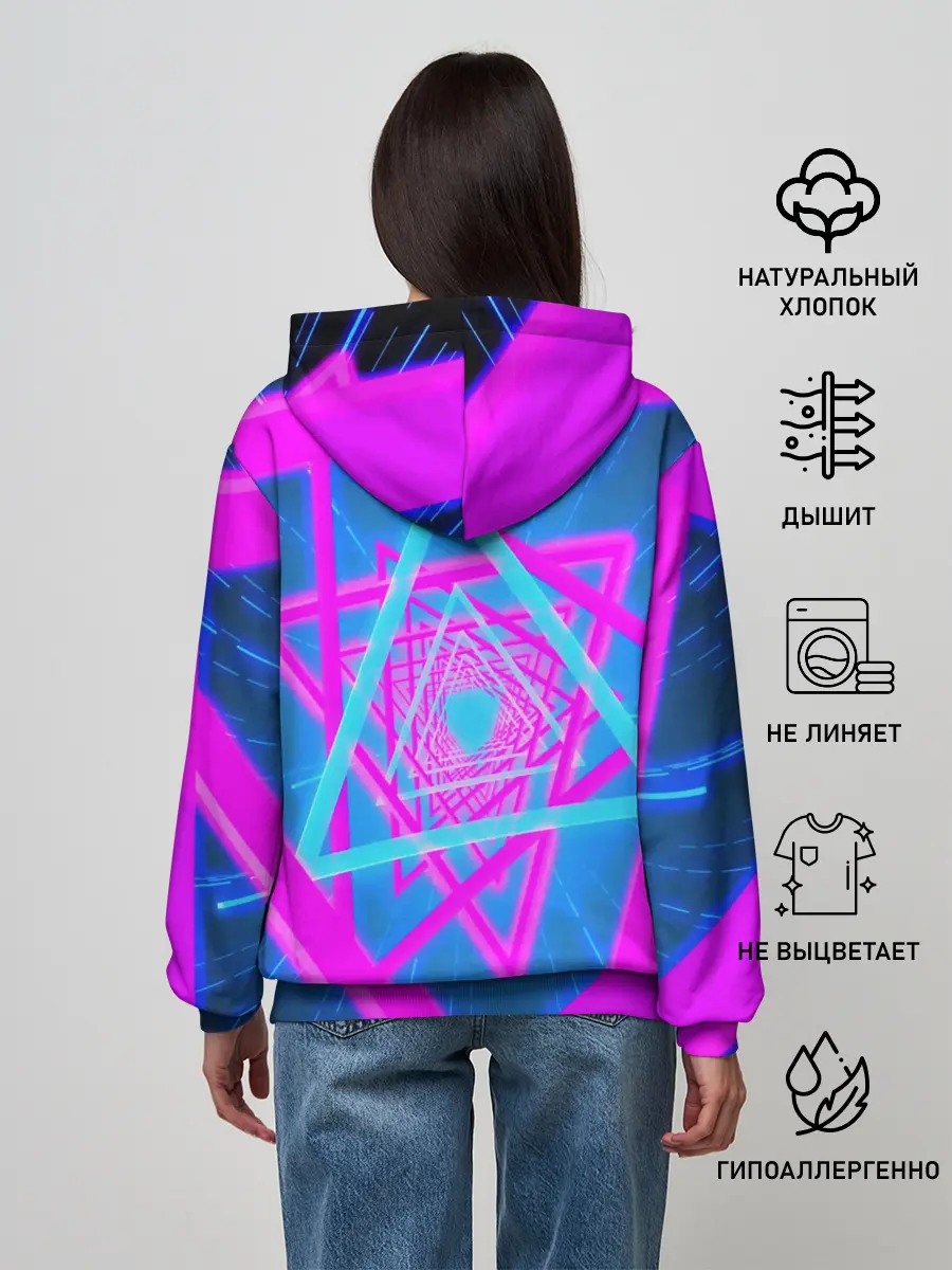 Женское худи / MUSIC NEON