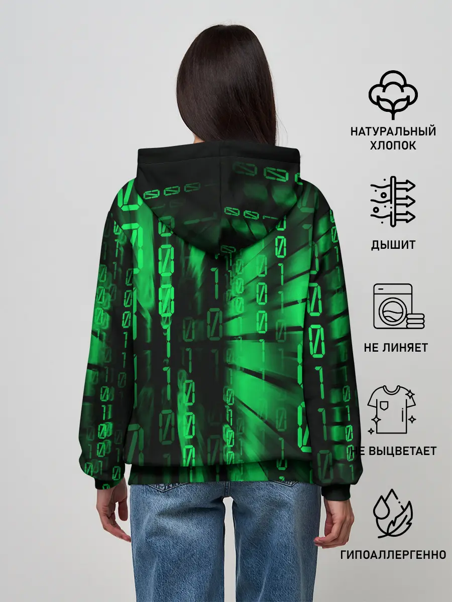 Женское худи / МАТРИЦА