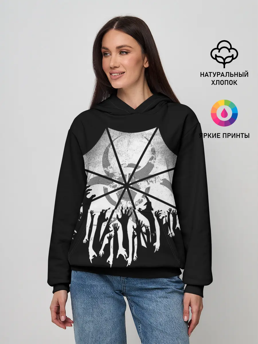 Женское худи / Resident Evil