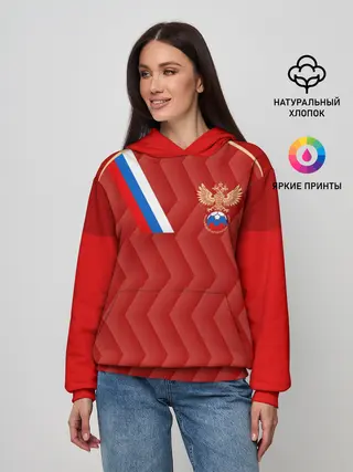 Женское худи / Футбольный союз