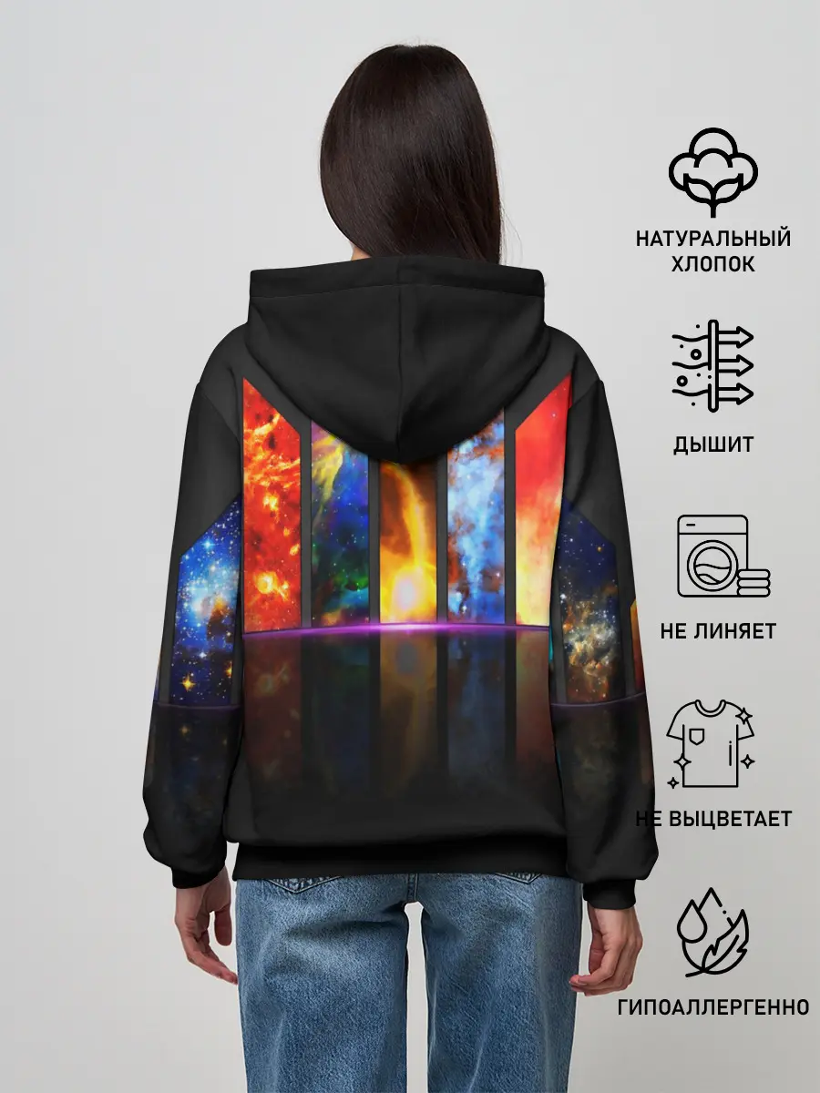 Женское худи / GALAXY