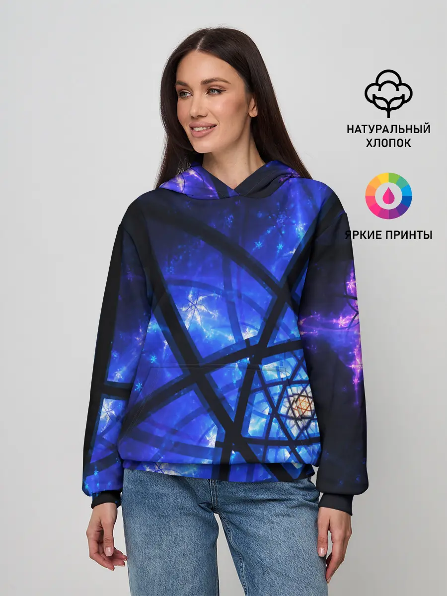 Женское худи / SPACE PSY