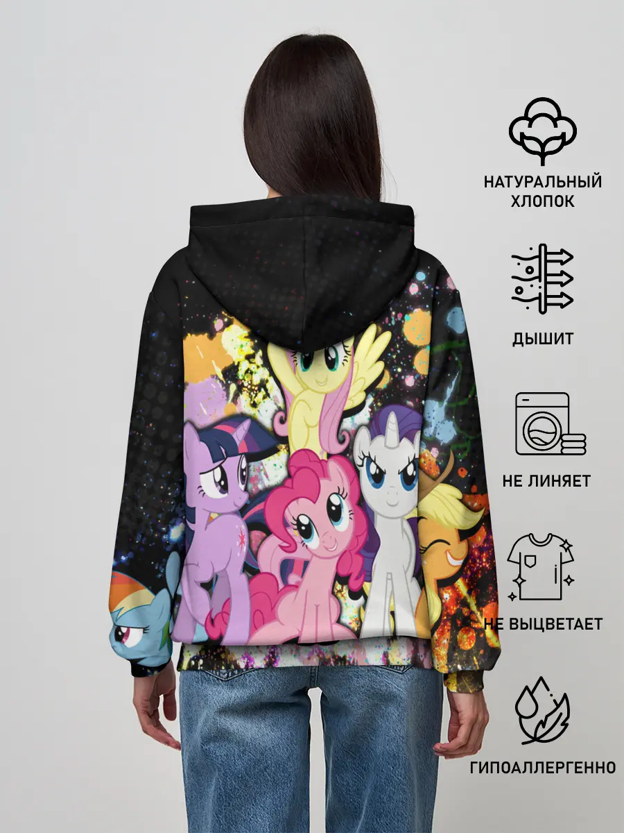 Женское худи / MY LITTLE PONY