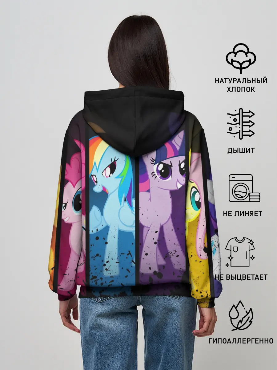 Женское худи / MY LITTLE PONY