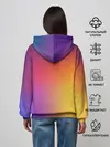 Женское худи / Abstract gradient colors