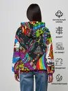 Женское худи / психоделика