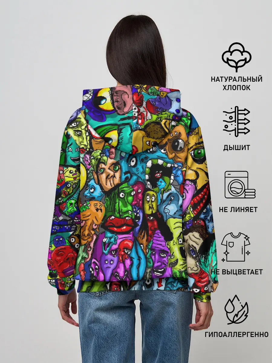 Женское худи / МЕМЫ