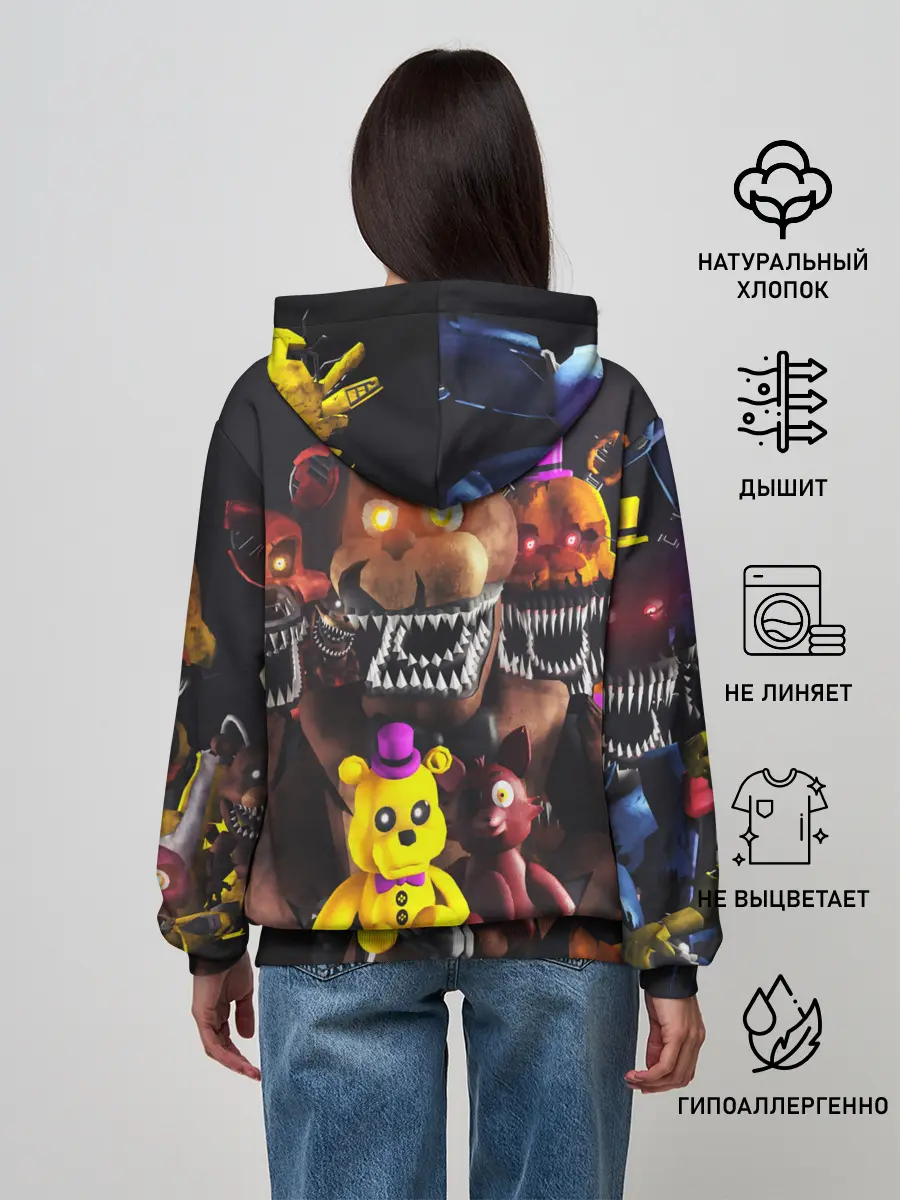 Женское худи / FIVE NIGHTS AT FREDDYS