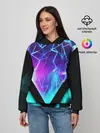 Женское худи / NEON GEOMETRY