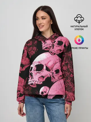 Женское худи / ЧЕРЕПА