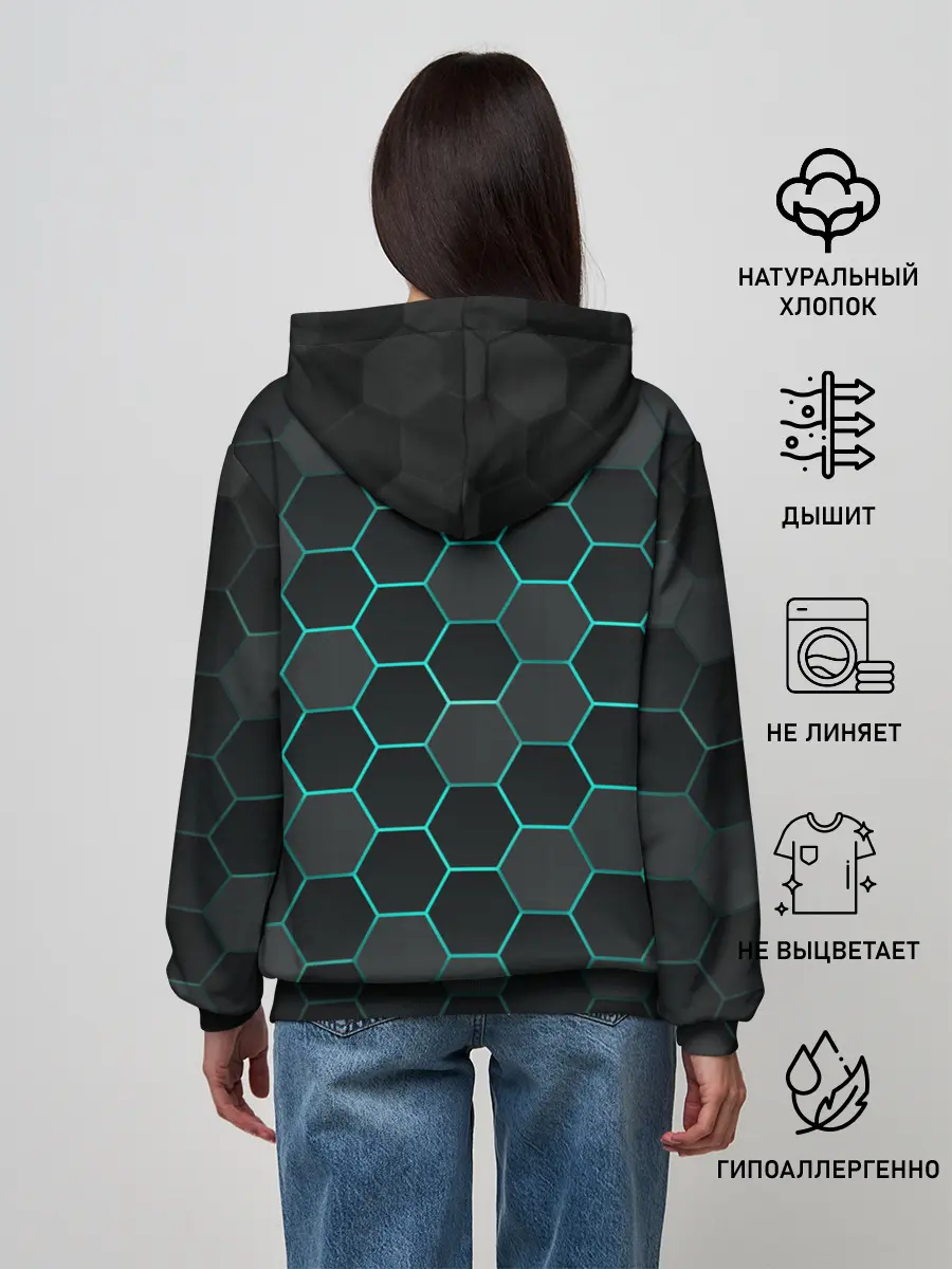 Женское худи / Big Octagon