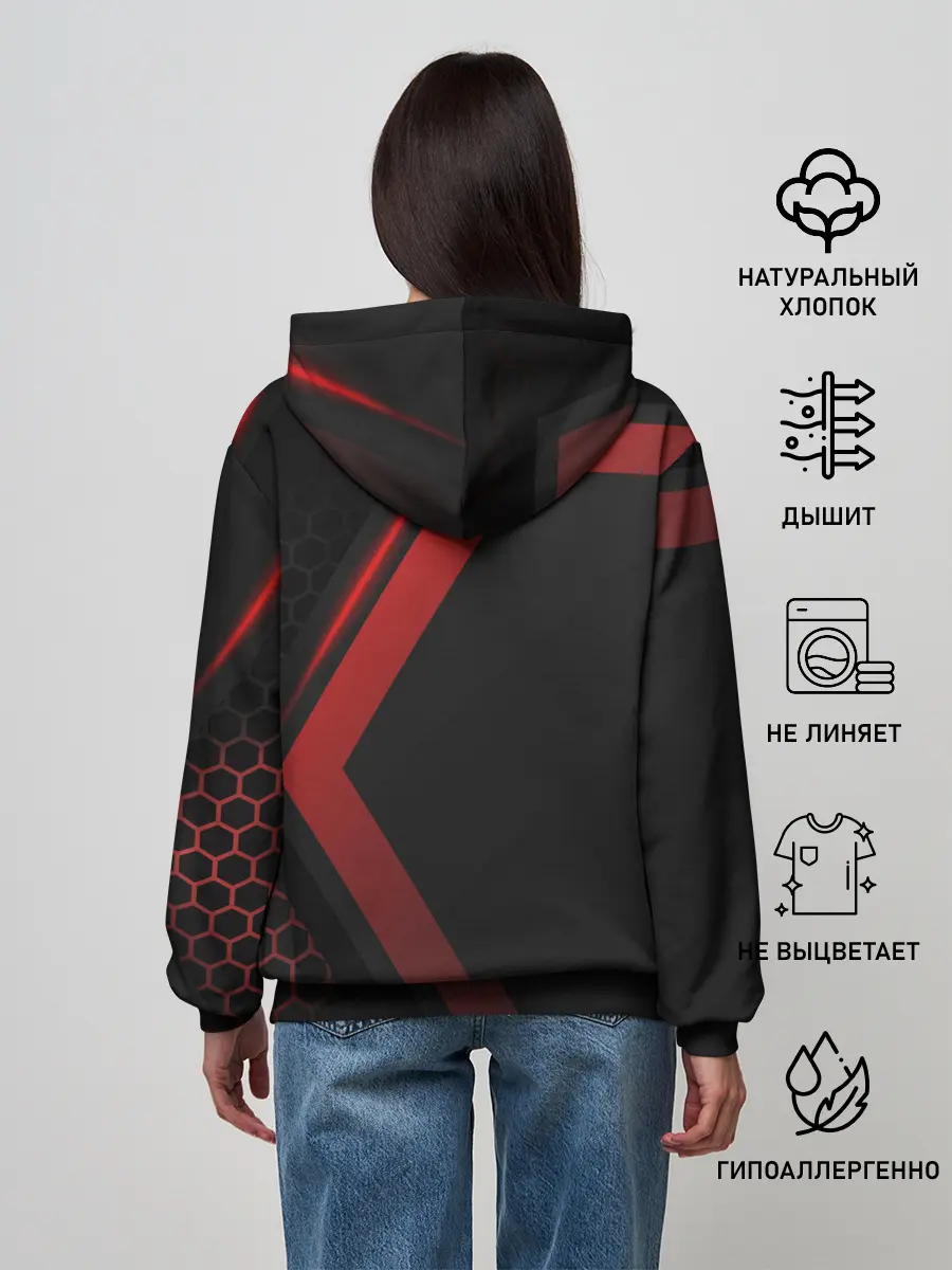 Женское худи / Neon armor