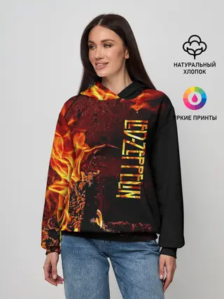 Женское худи / Led Zeppelin