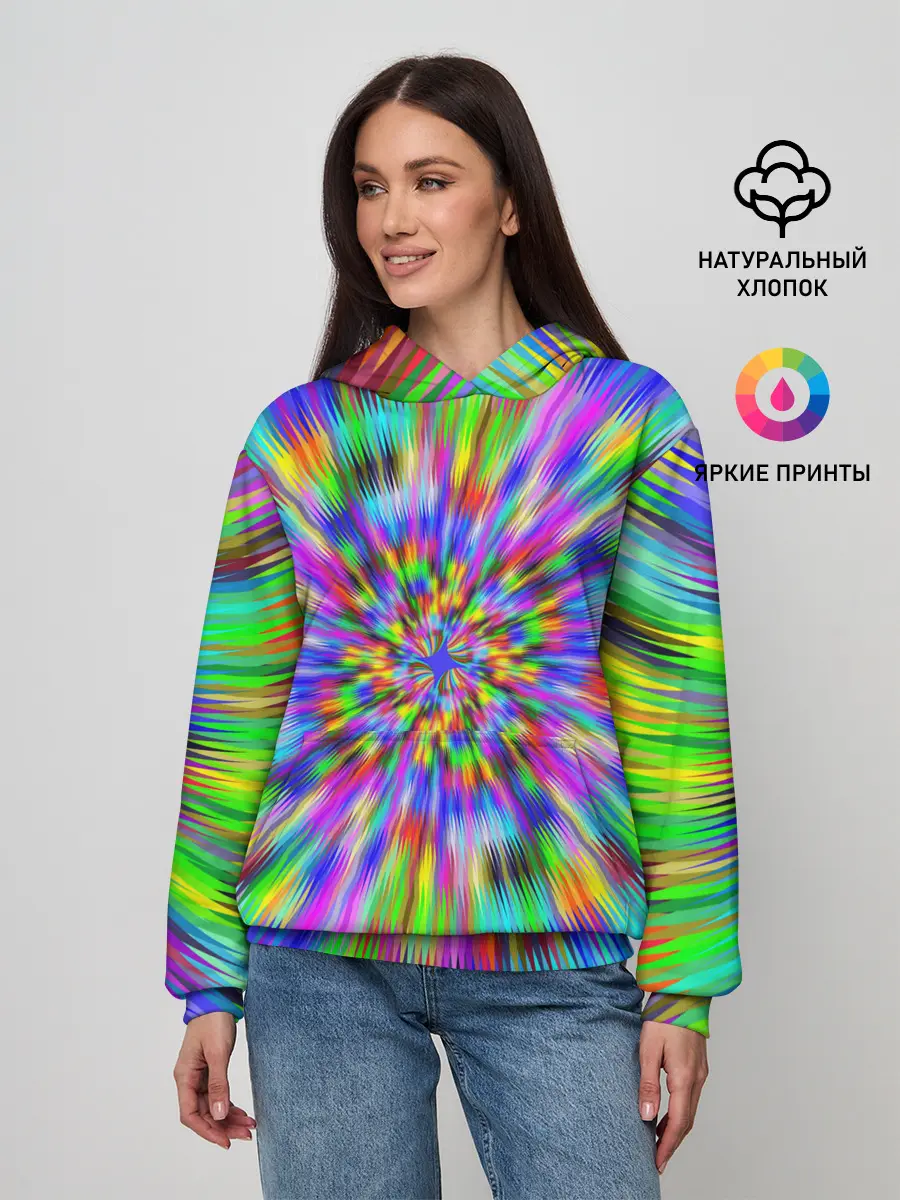 Женское худи / ПСИХОДЕЛИКА