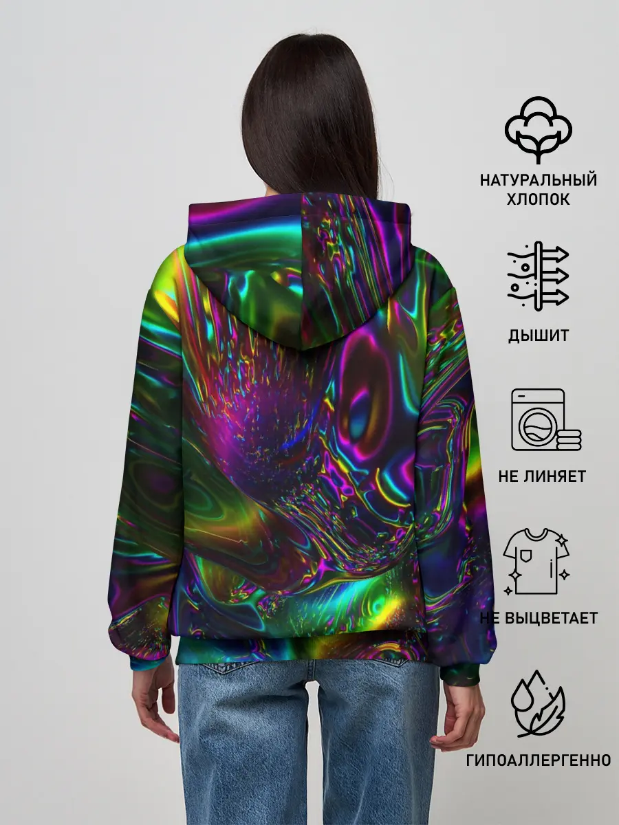 Женское худи / АБСТРАКЦИЯ