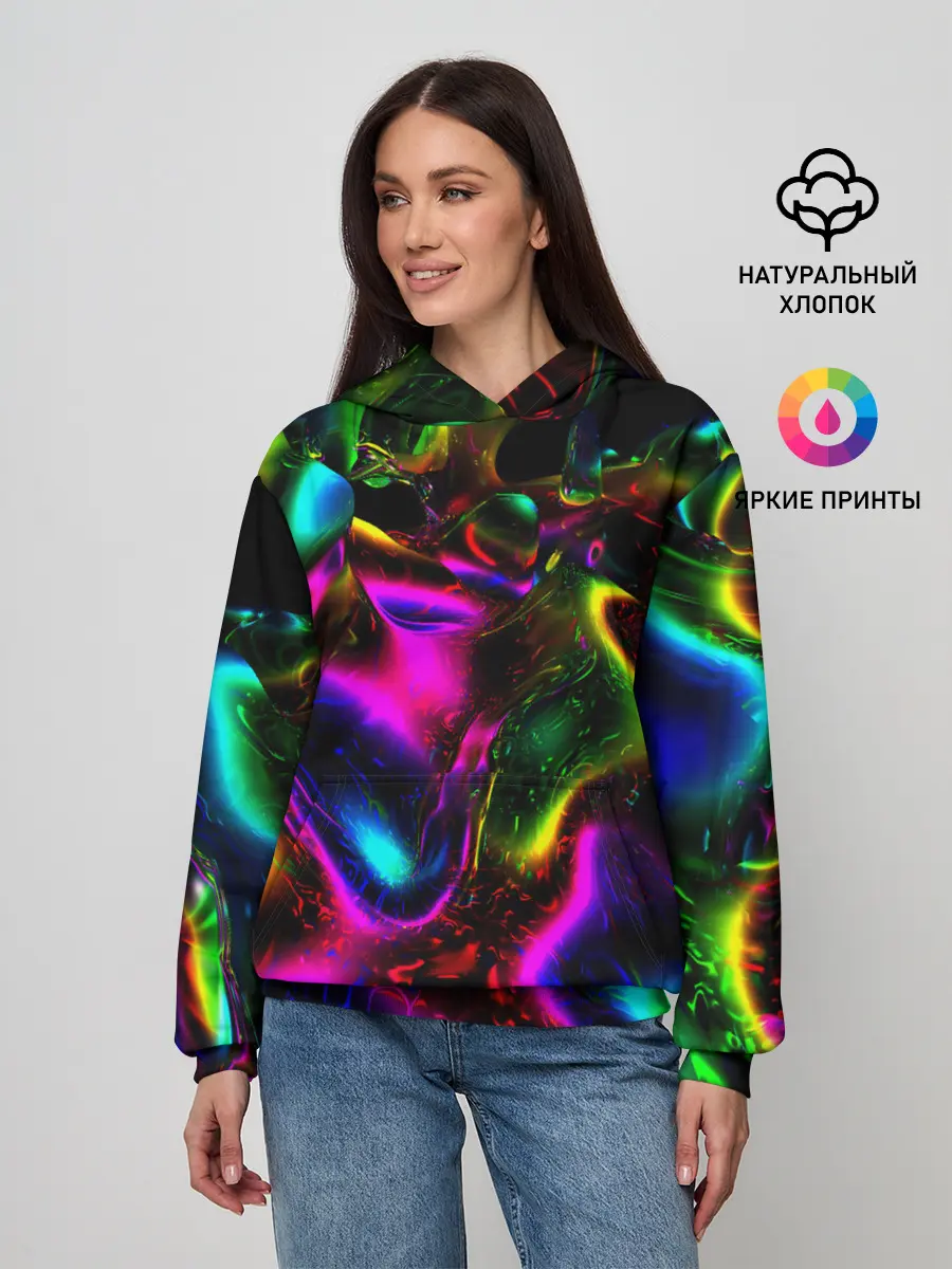 Женское худи / В НЕОНЕ