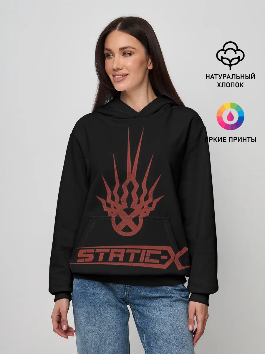 Женское худи / Static-X