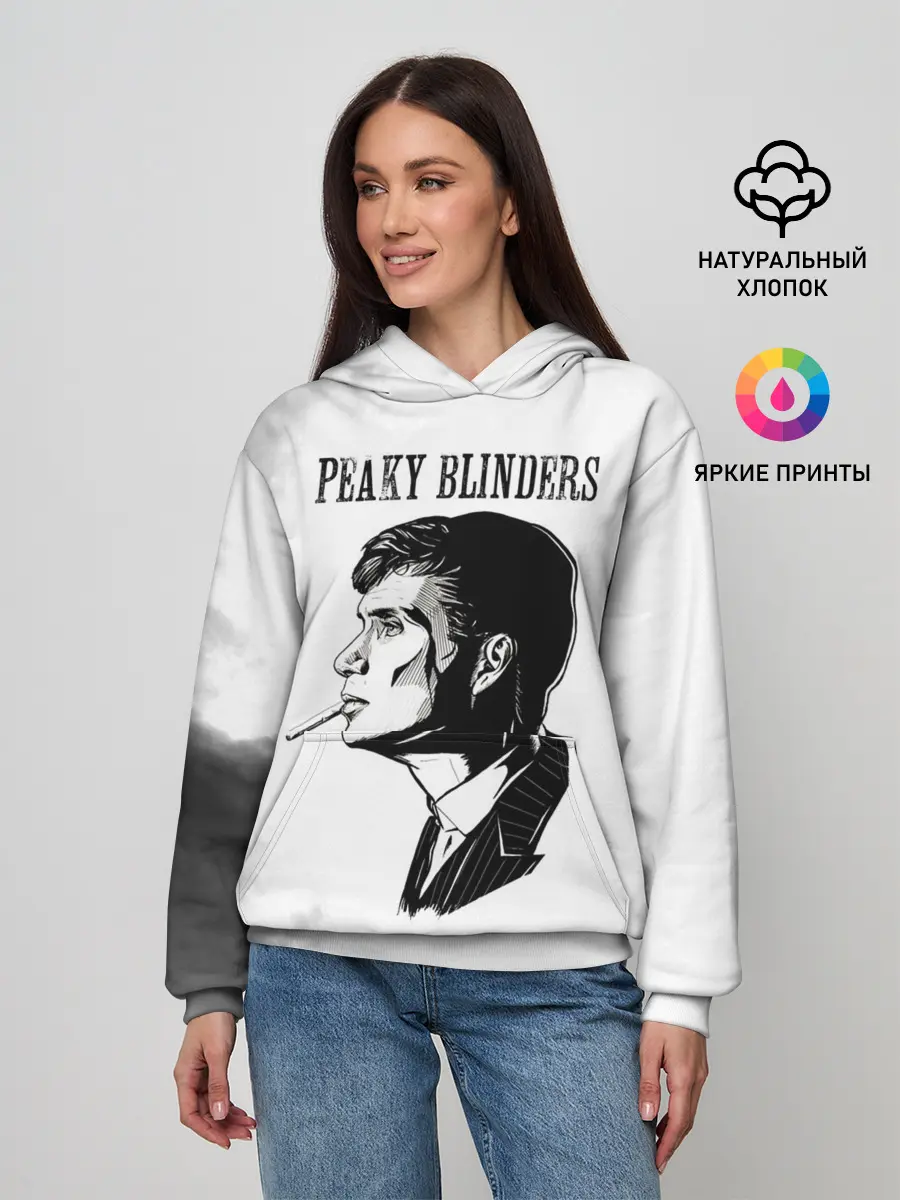 Женское худи / Острые козырьки