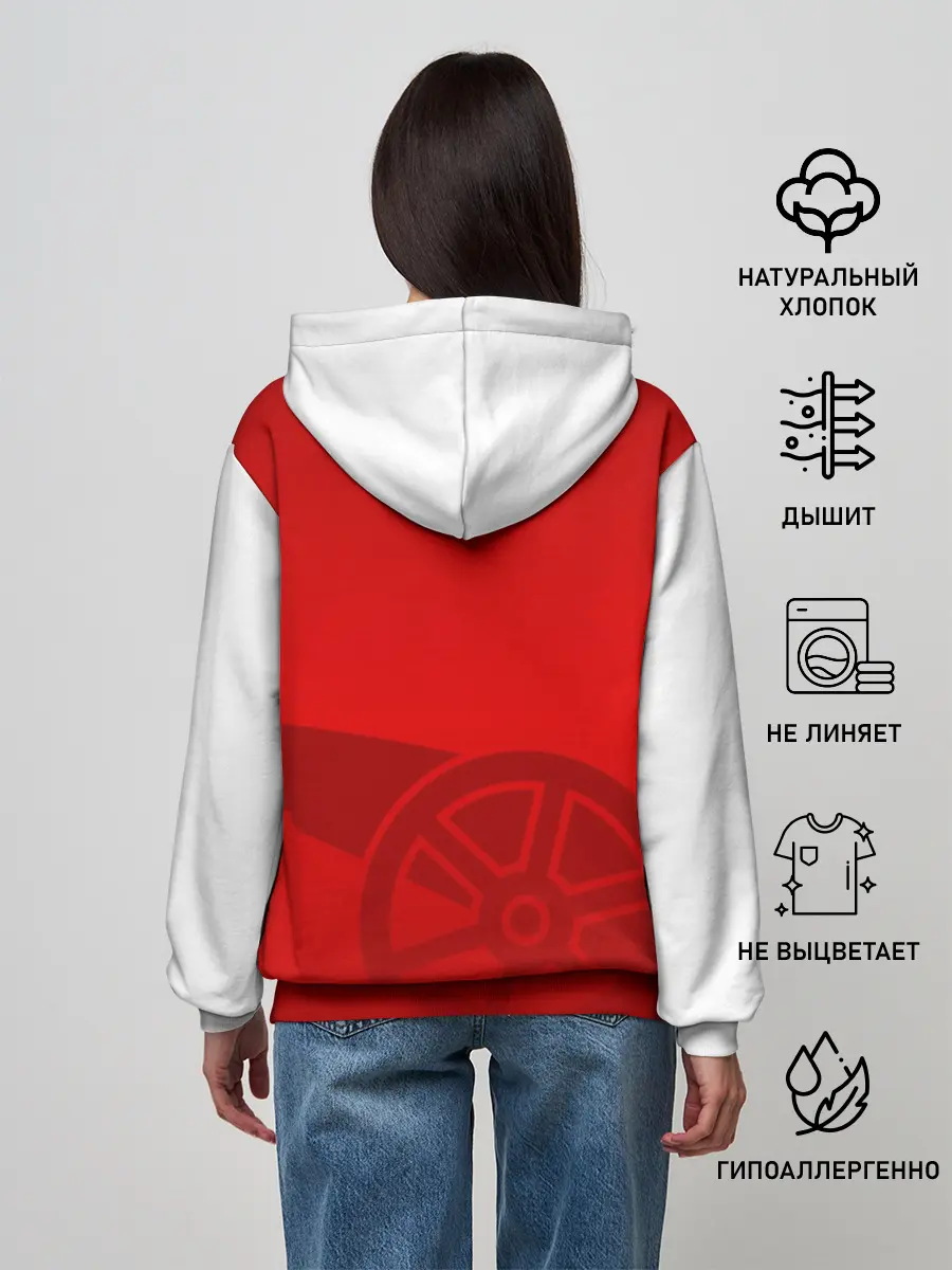 Женское худи / Arsenal