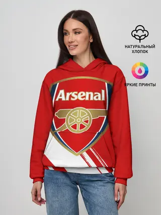 Женское худи / Arsenal