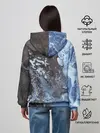 Женское худи / Волны