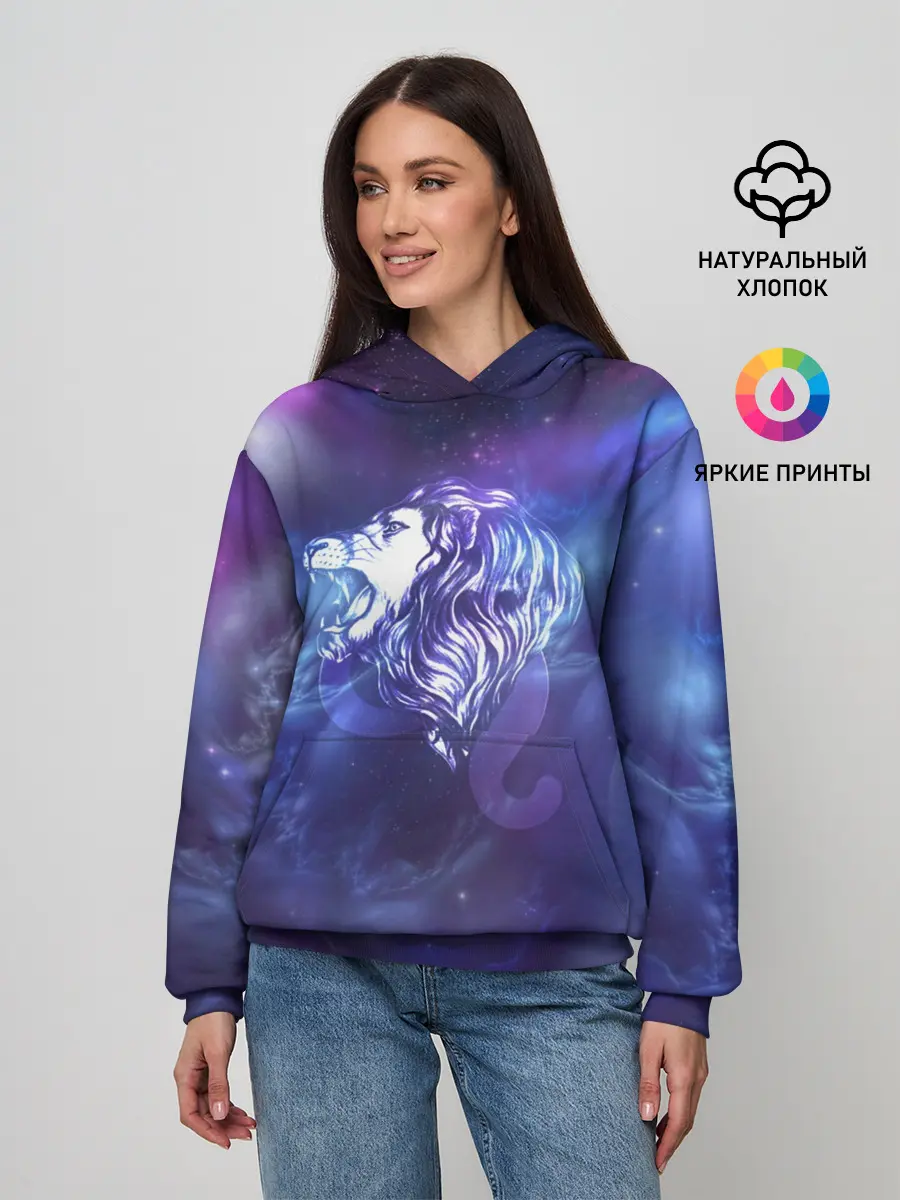 Женское худи / Лев