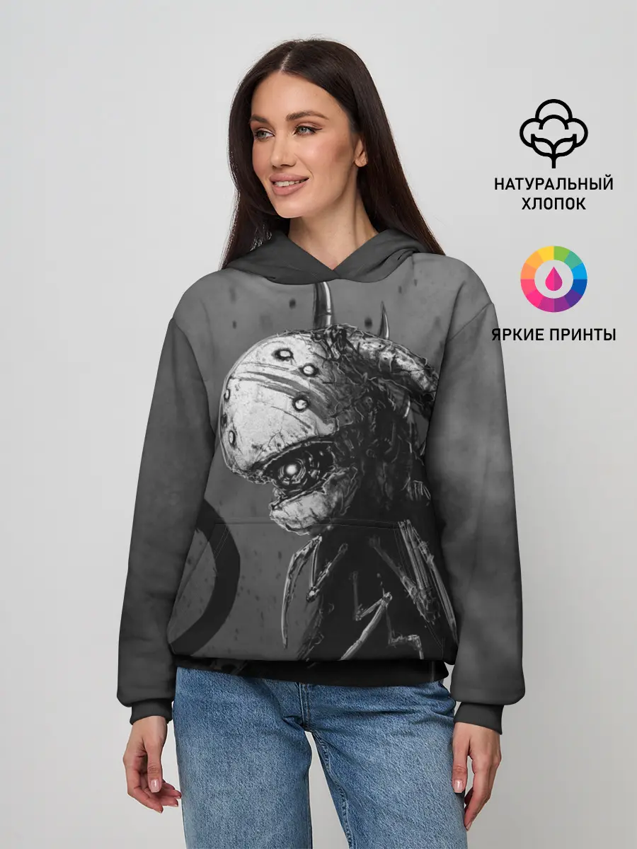 Женское худи / Чернозём - Хронос