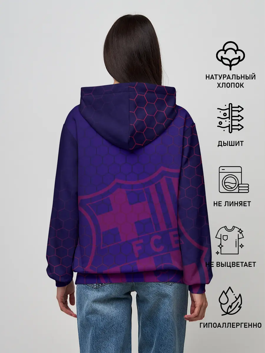 Женское худи / Барселона