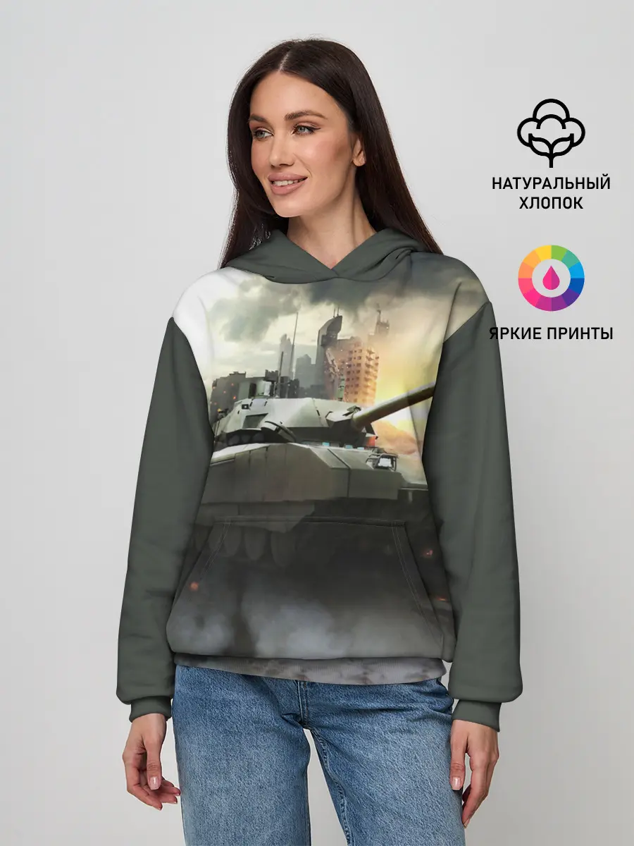 Женское худи / ТАНК