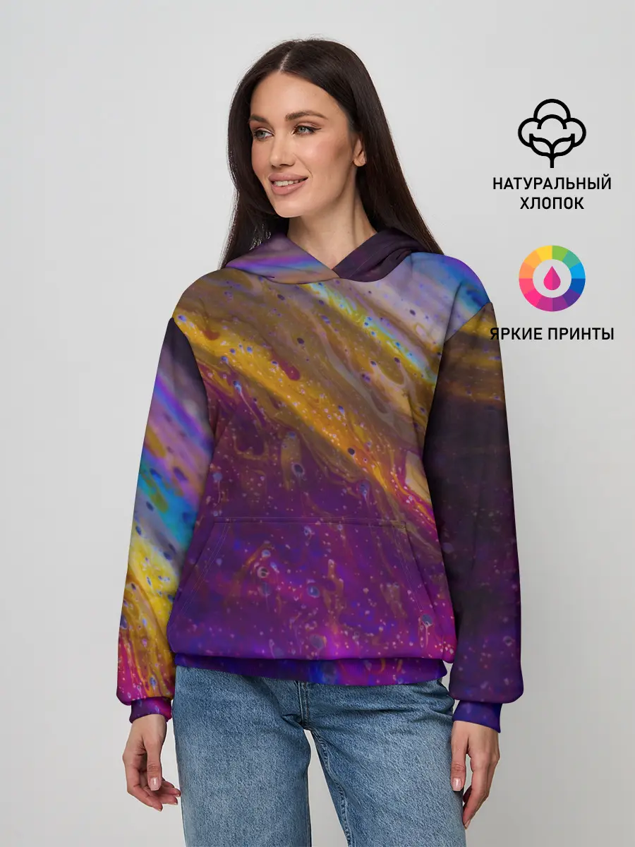 Женское худи / Краска