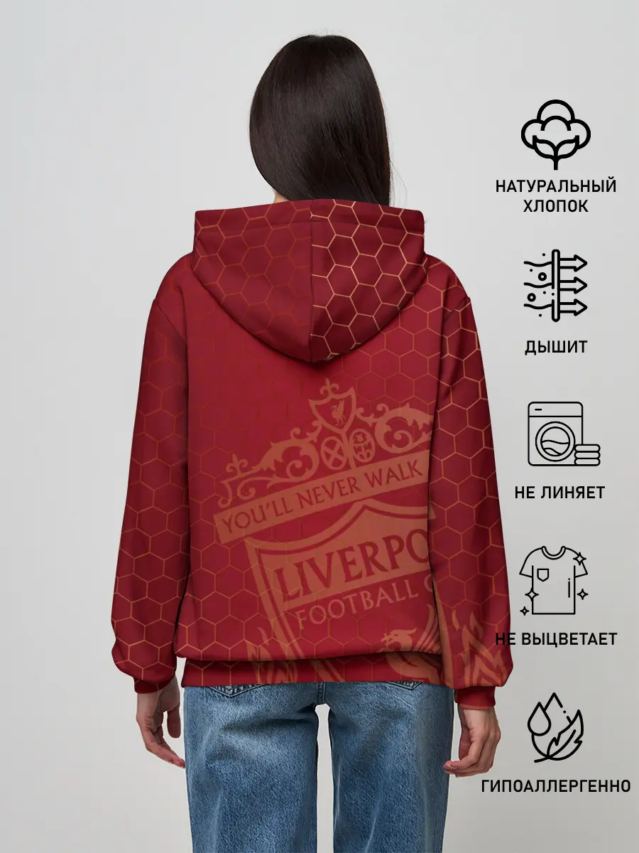 Женское худи / Ливерпуль
