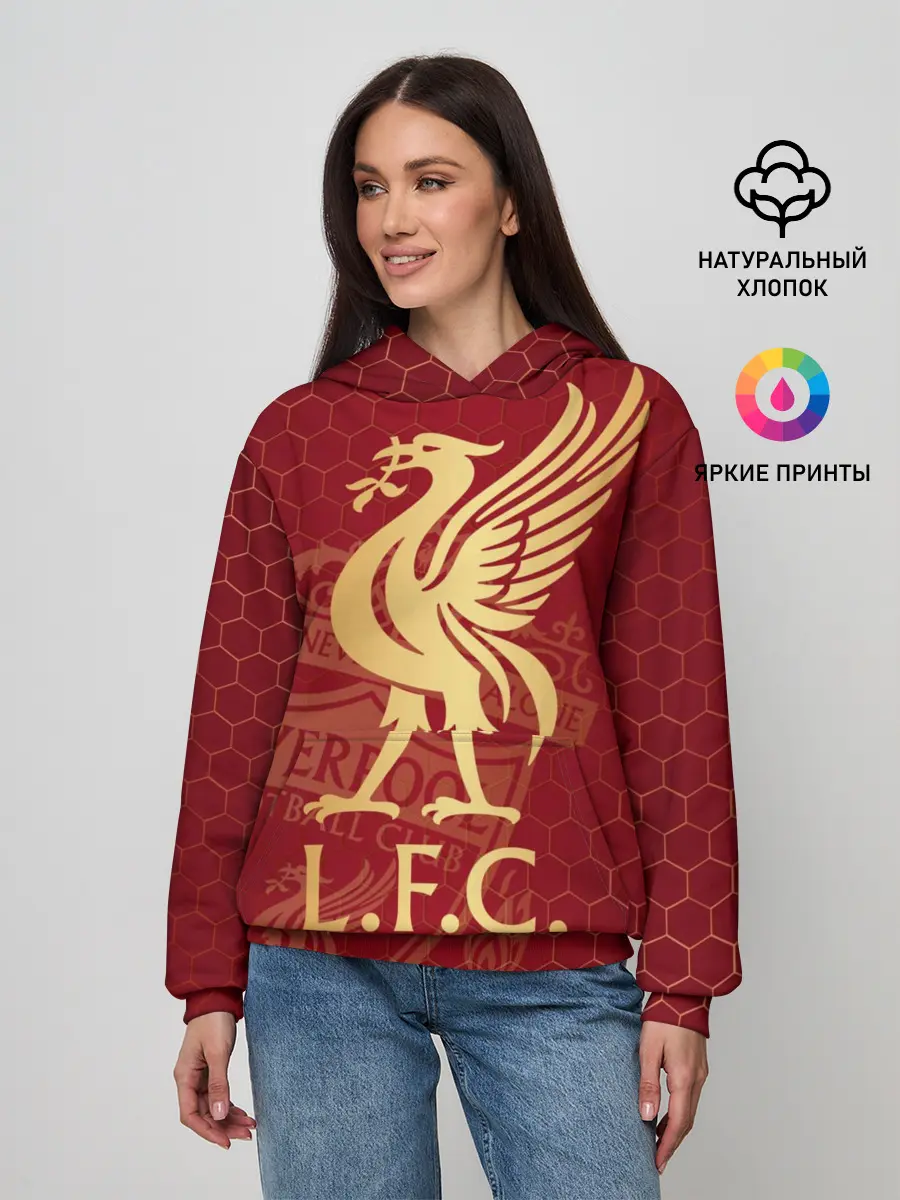 Женское худи / Ливерпуль