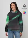 Женское худи / Северное сияние