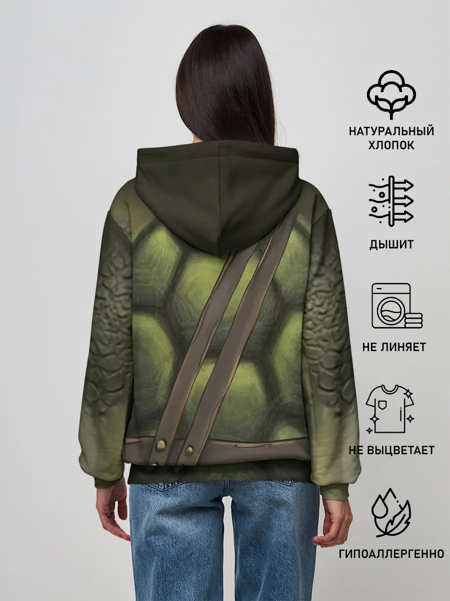 Женское худи / Черепашка ниндзя