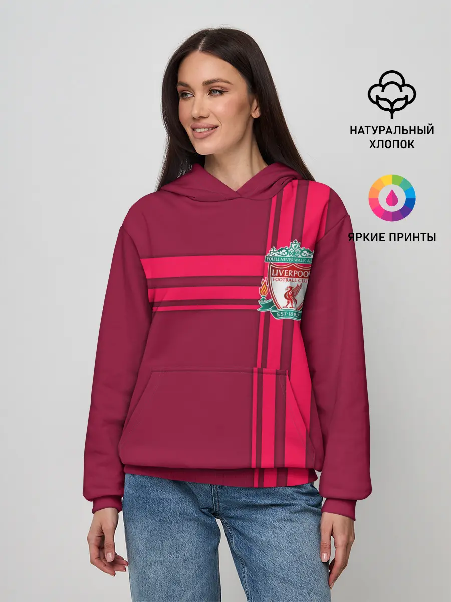 Женское худи / Liverpool.