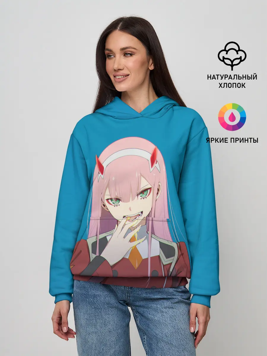 Женское худи / Darliing on blue