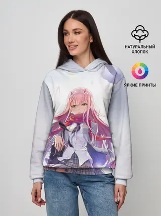 Женское худи / Ноль два арт