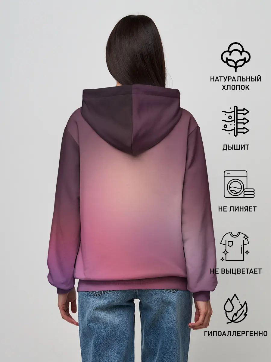 Женское худи / Ноль два глаз