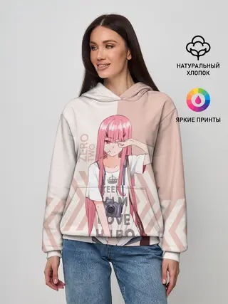 Женское худи / Darling in the Franxx Zero Two
