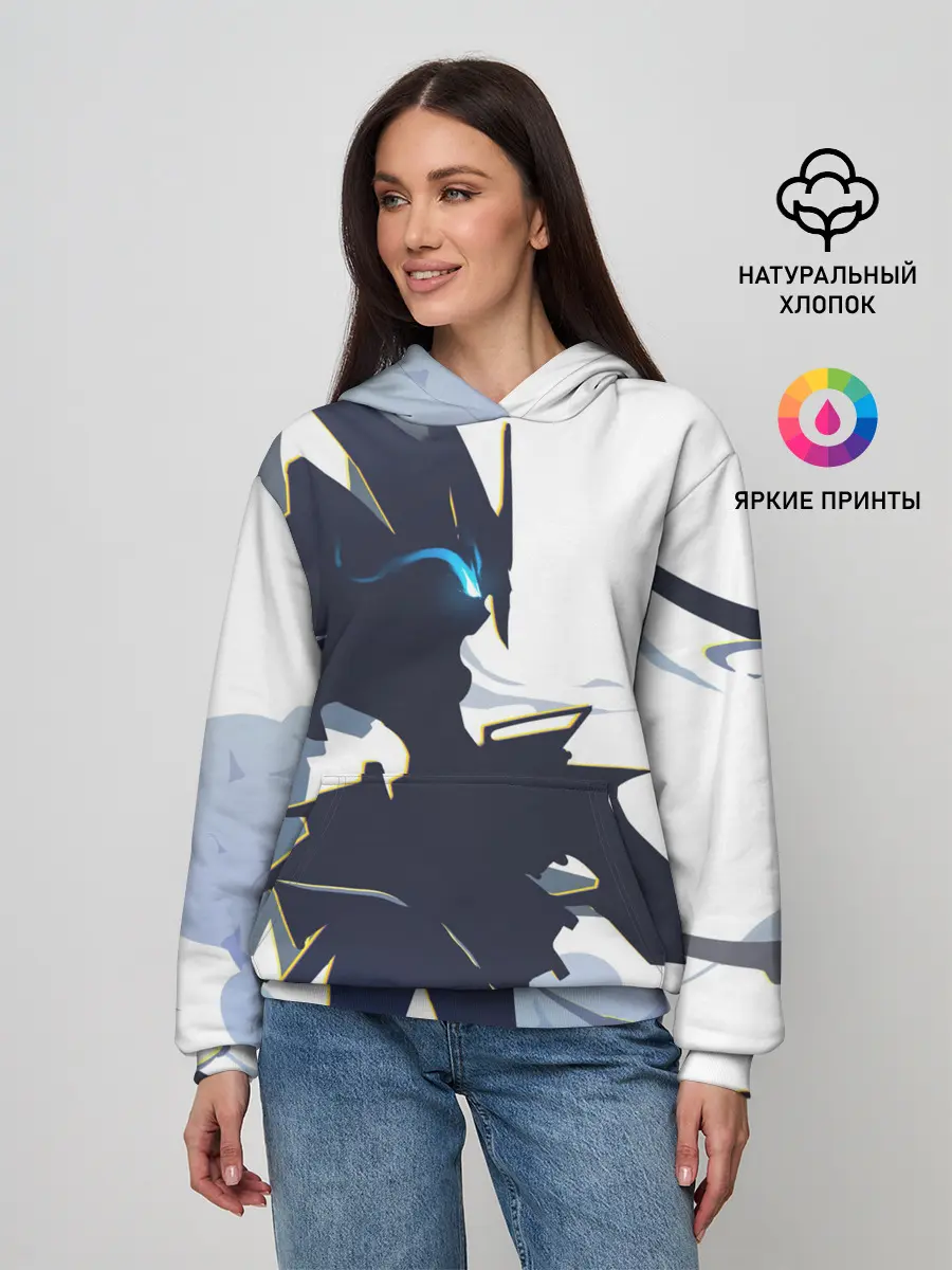 Женское худи / Darling абстрация