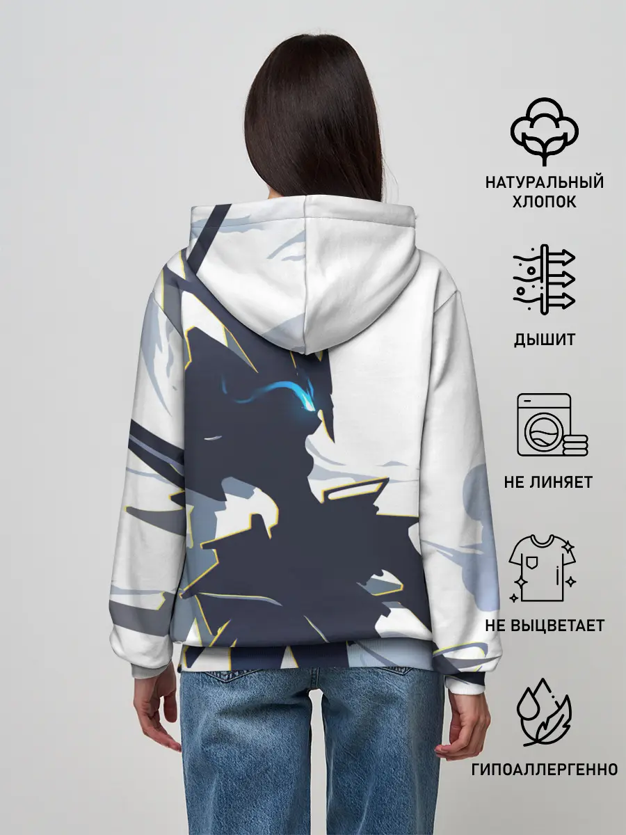 Женское худи / Darling абстрация