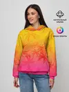 Женское худи / РЕТРО ПАЛЬМЫ