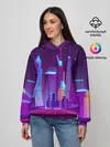 Женское худи / НЕОНОВЫЙ ГОРОД