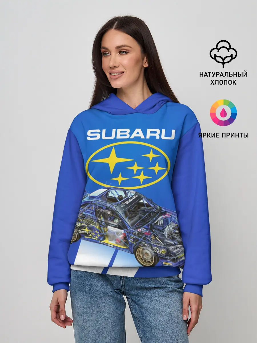 Женское худи / Subaru