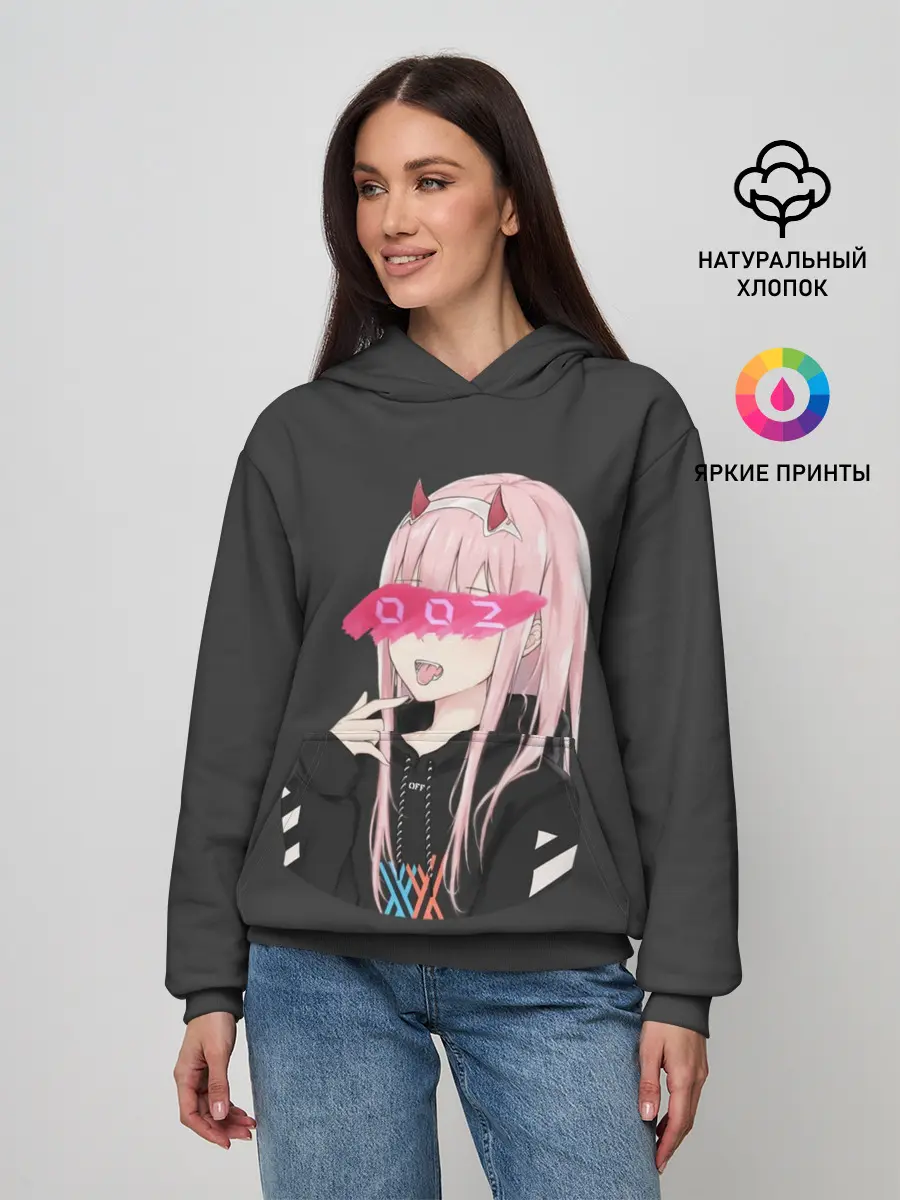 Женское худи / Zero Two