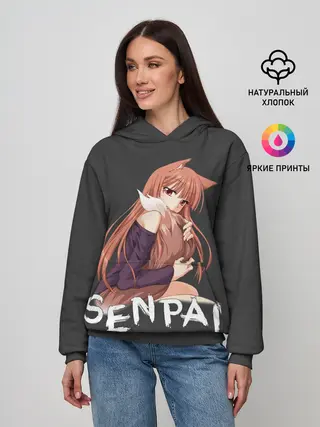 Женское худи / Senpai