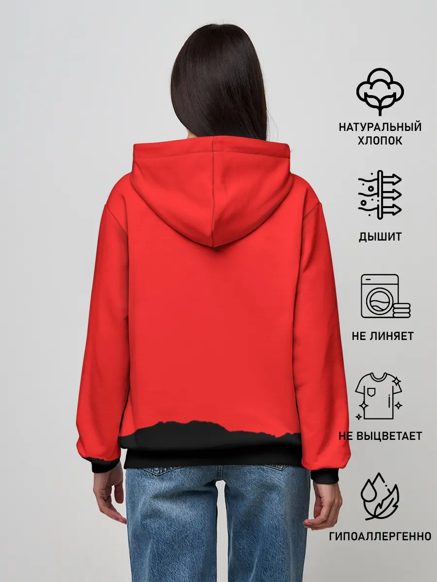 Женское худи / TEAM FORTRESS 2 RED TEAM