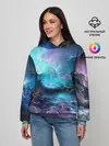 Женское худи / ФРАКТАЛЬНЫЙ КОСМОС | SPACE