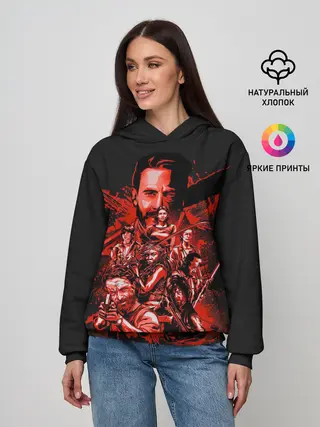 Женское худи / The Walking Dead