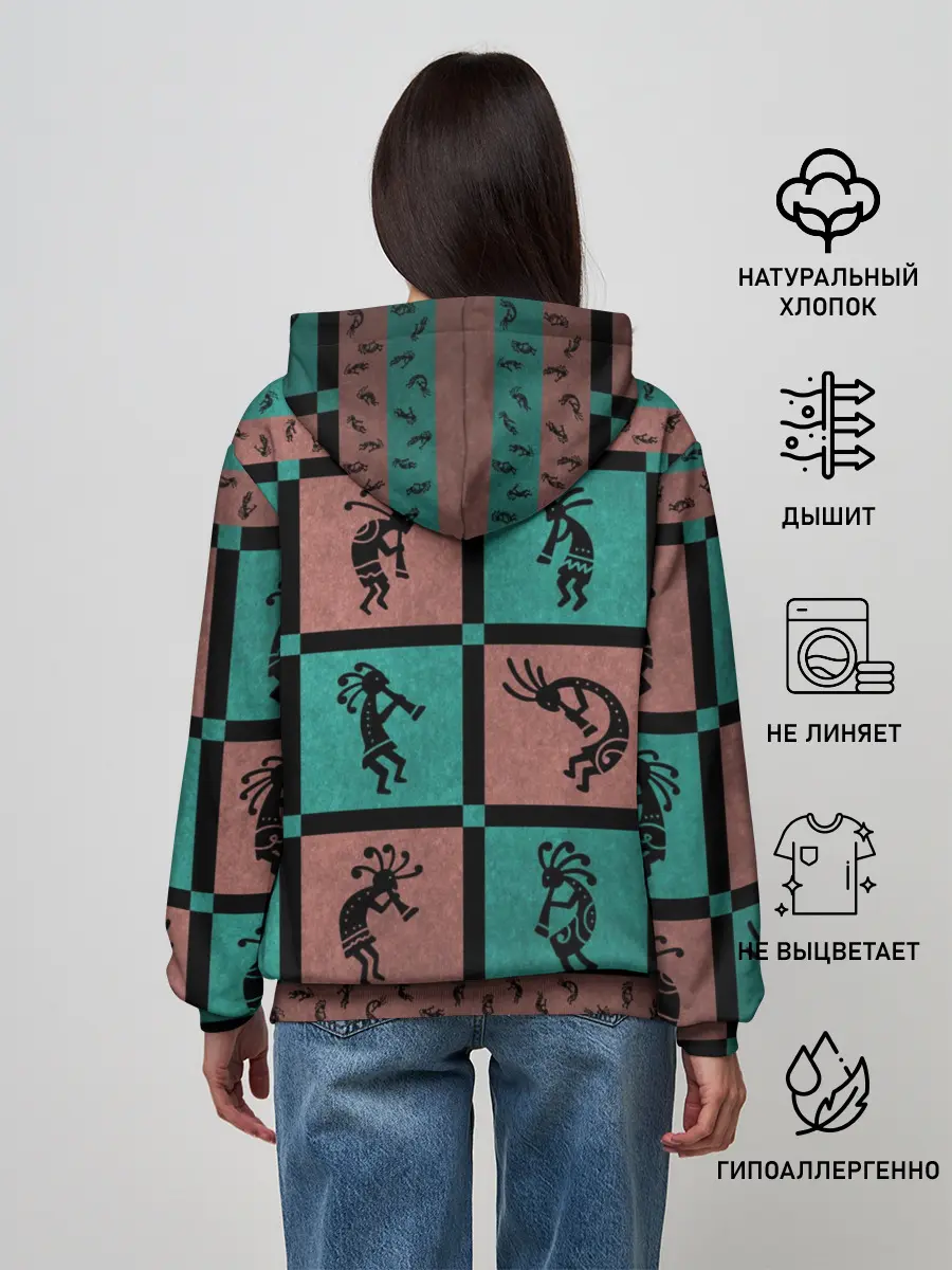 Женское худи / Кокопелли